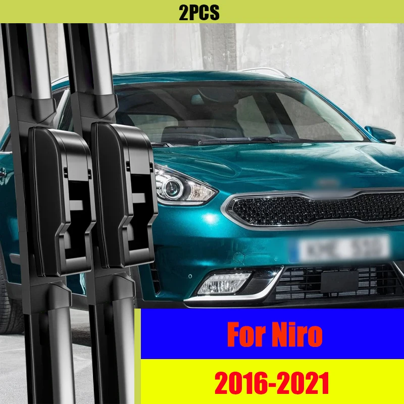 

Wiper Front Wiper Blades For KIA Niro 2016 2017 2018 2019 2020 2021 Windshield Windscreen Window 26"+16" Accessories