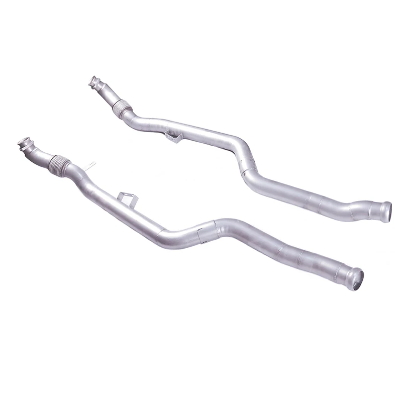 GFC Catback Silencieux d'échappement pour 2010-2017 AMG GLS63 C218 5.5T, système d'échappement de valve électrique de voiture en acier inoxydable 304