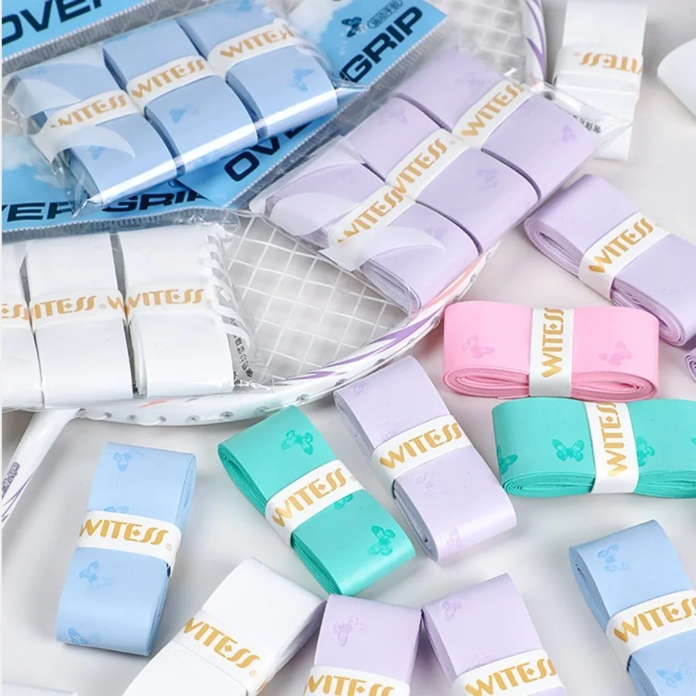 

3 шт., 1,1 м, ручка для ракетки для бадминтона, поглощающая пот, нескользящая теннисная ручка, амортизирующая, износостойкая