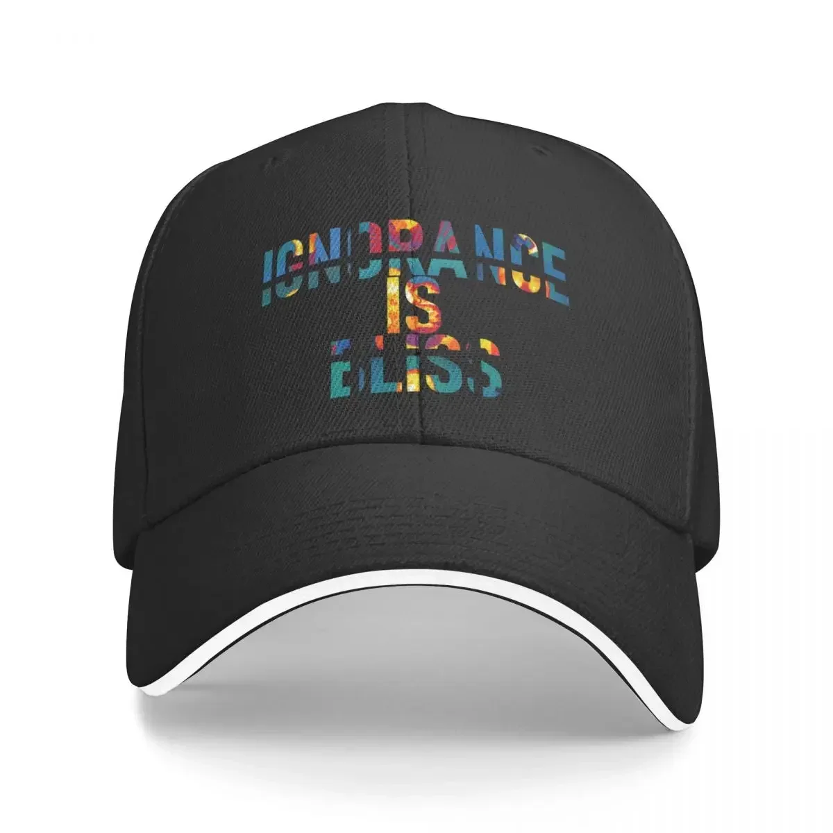 Ignorance is Bliss Baseball Cap Icon Hat Man Luxury Golf Men Women's