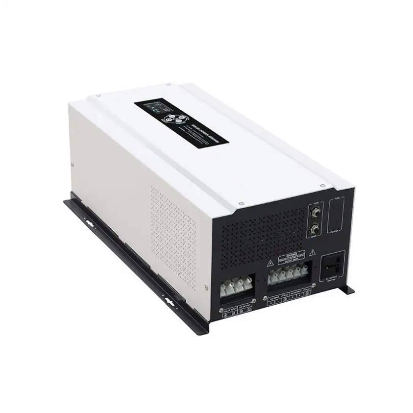 4KW 2KW 1.5kw 6KW 1KW 3KW 5KW Off-Grid Solar Inverter Hybrid 5KW Mppt Pure Sine Wave 12v to 220V Automotive Power Supply