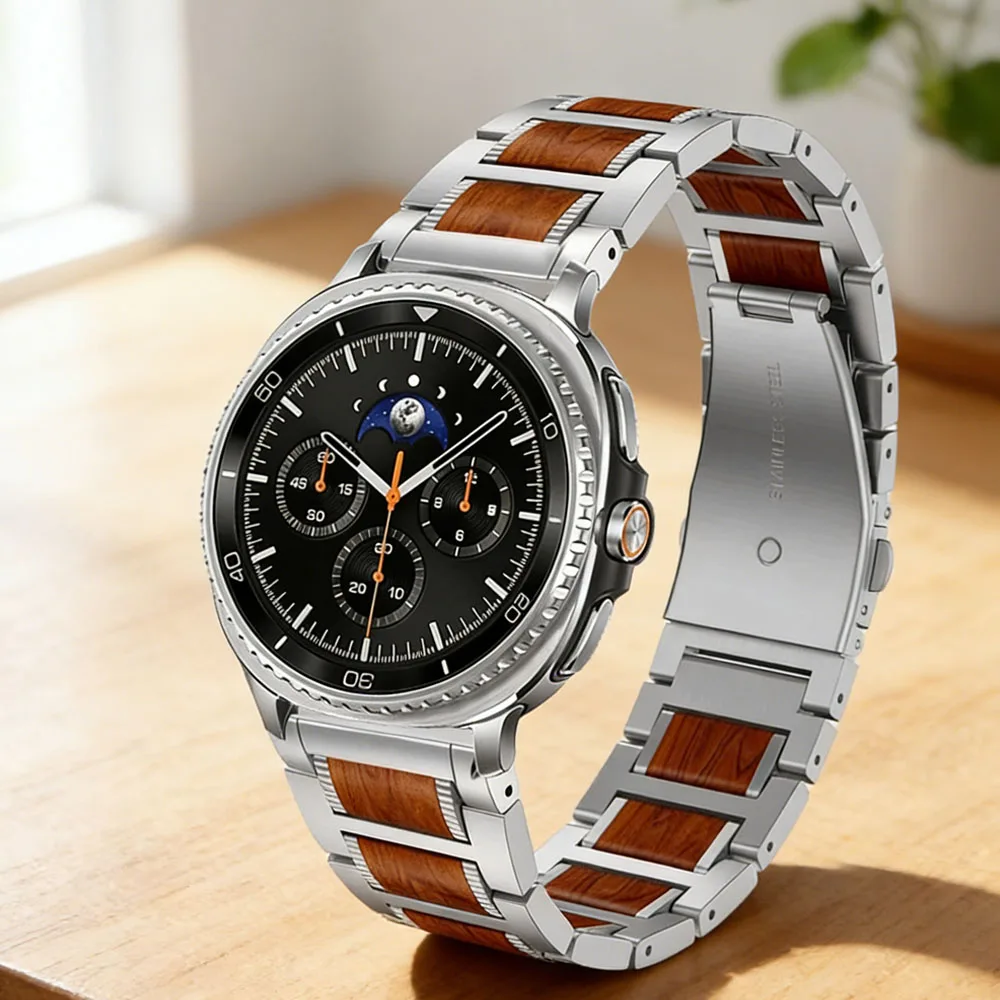 

Металлический ремешок для Samsung Galaxy Watch 8 40 мм, 44 мм, Classic 46 мм, удобный ремешок для Samsung Galaxy Watch 8 Ultra 47 мм, аксессуары