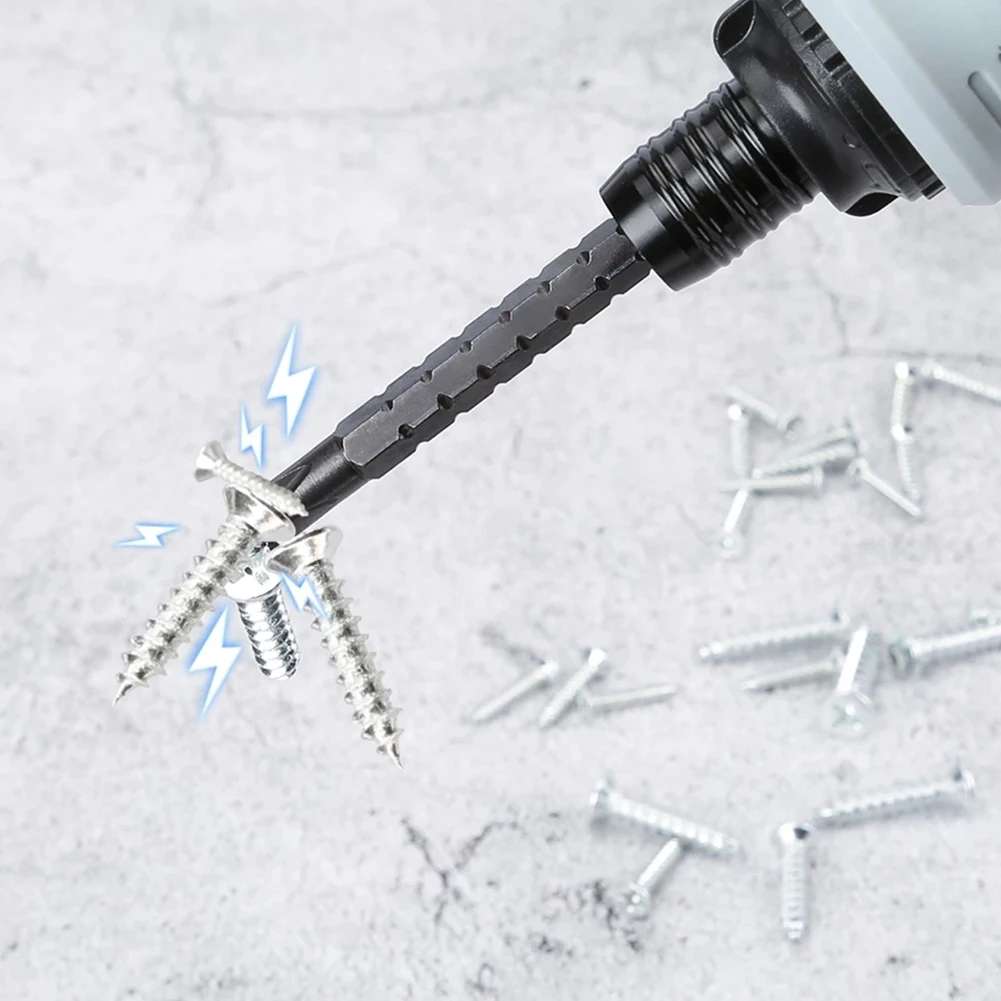 Screwdriver Ratchet Screwdriver Chrome Vanadium Steel Silica Gel 6.0+/6.0- 85*45mm Adjustable Nutdrivers Screwdrivers Adjustable