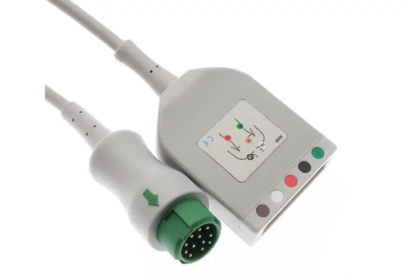 12 pin ECG split cable suitable for Mindray N12 IPM8IPM10T5 monitor