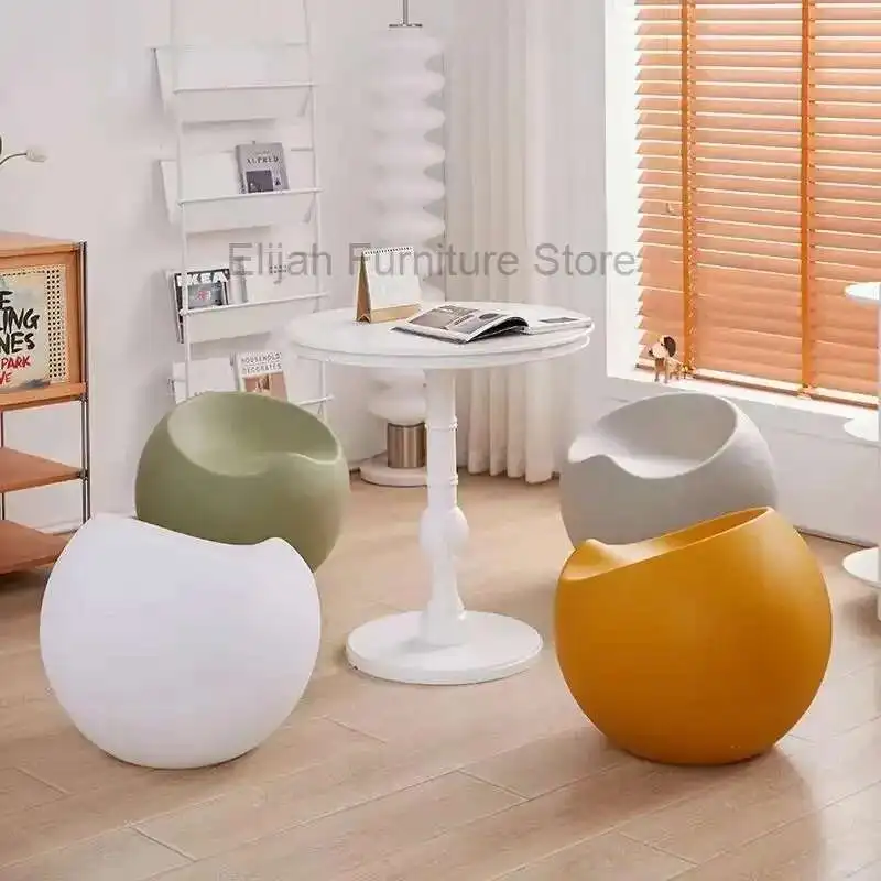 

Nordic Creative Apple Stool Home Minimalist Small Stool Living Room Bedroom Balcony Low Stool YX428TB