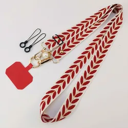 Adjustable Long Wide Version Crossbody Phone Strap Lanyard Sling Pendant Neck Band Shoulder Cord anti loss Rope Hang Accessories