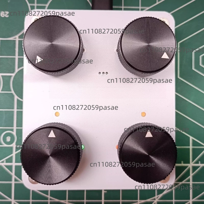 

Программное обеспечение для музыкального интерфейса USB-C использует MIDI-контроллер с 4 регуляторами для настройки информации CC и уровня громкости.