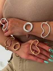 Stainless steel 18K gold plated heart rings for women Fashionable Accessories Love Ring Wedding Accessories Trendy Jewelry Bulk