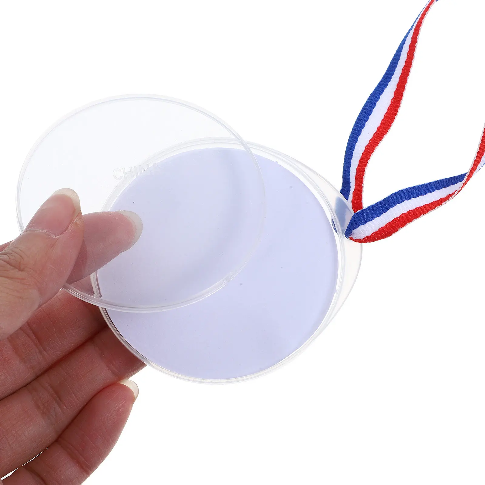 

10Pcs Encouragement Medals Blank Award Medals for Competition Sports Party Games Classroom Rewards Creative Decorative