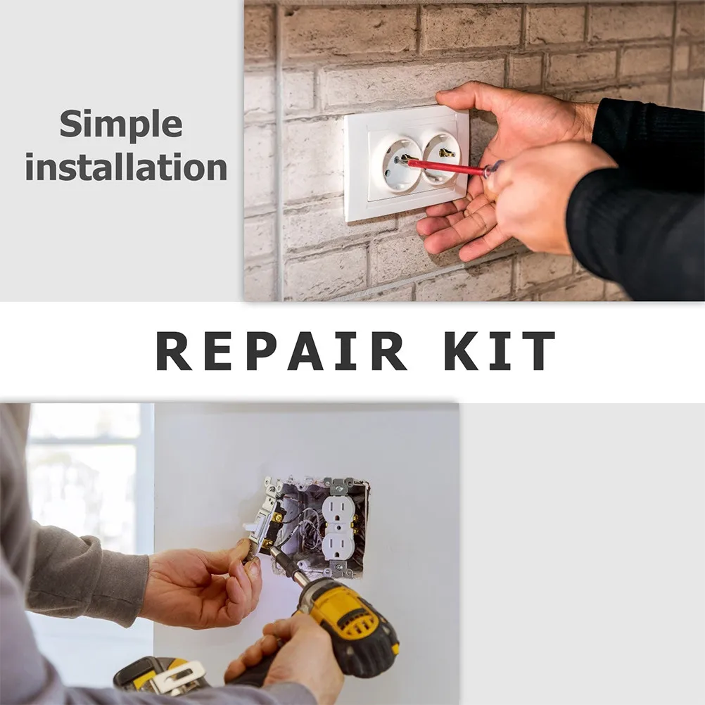 2Sets Precision Made Junction Box Support Rod Socket Repair Tool Cassette Screws Lever for Wall Installation