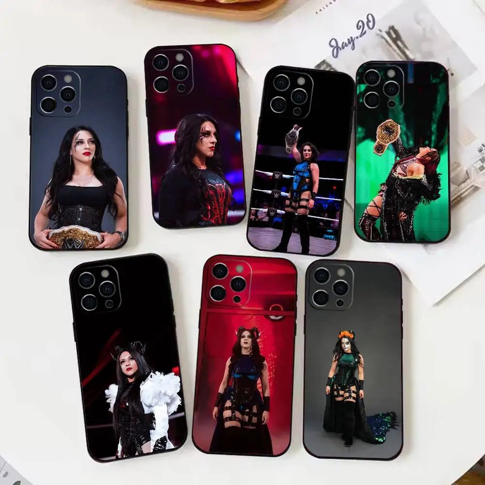 

S-Stephanie V-Vaquer Phone Case For iPhone 17,16,15,14,13,12,11 X XR Plus,Soft Silicone Black Cover