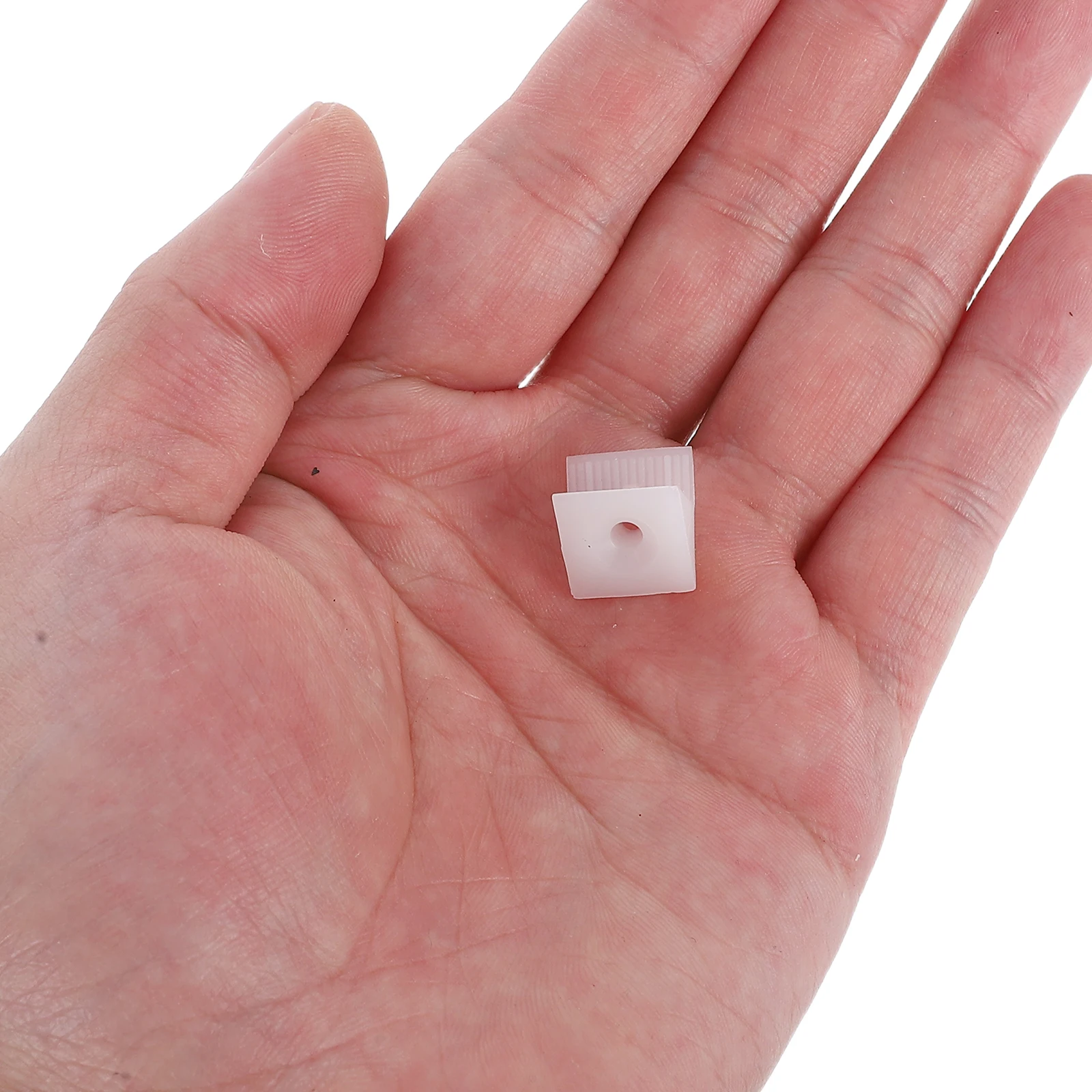 

50pcs Hardware Accessories Plastic Angle Brackets Furniture Fixing Shelf Support Wardrobe Cabinet Repair Screws