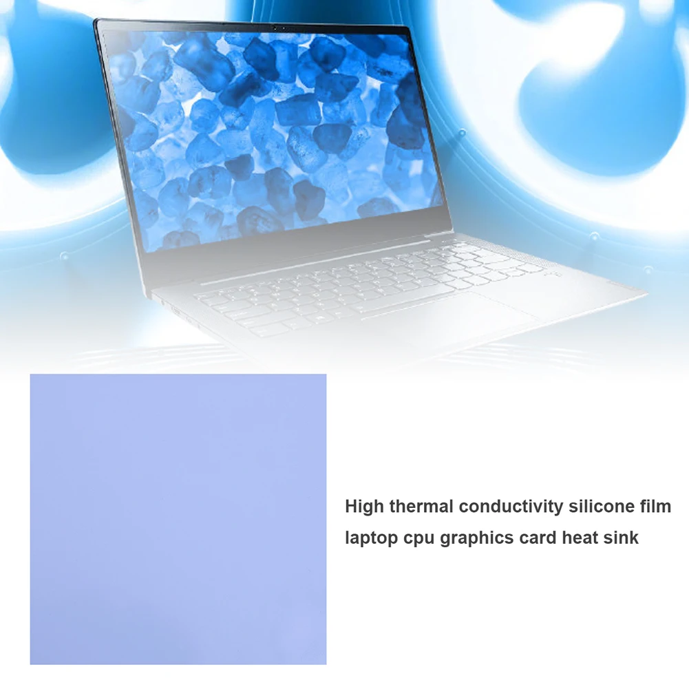 Adhesive Conductive Heatsink Plaster Sheet Computer CPU Graphics Chip Cooling Silicone Grease Thermal Pad