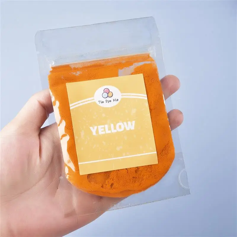 24 Colors 10g Fabric DIY Tie Dye Powder Color Change Free Cooking Color Dye For Fabric Bag Clothes Suit Dye Fabric Decorating view 3