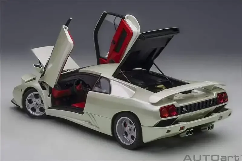 Autart-Lamborhini Ghost se jota diecast carモデル玩具、白いディスプレイ収集装飾品、ホビーギフト、1:18