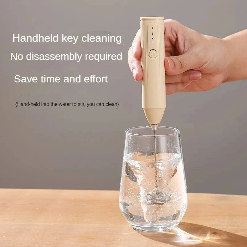 Xiaomi Portable Electric Milk Frother Handheld Wireless USB Rechargeable Fast Frothing for Coffee Latte Cappuccino Home Gift