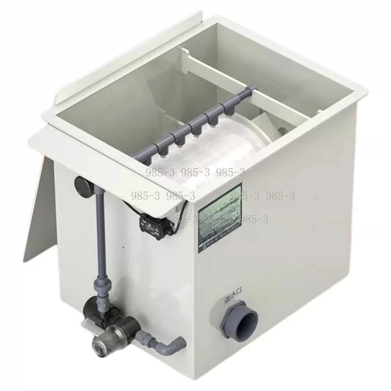 Automatic Backwashing System 10T Equipment Fish Pond Filter Drum Microstrainer Aquaculture Water Circulation Purification