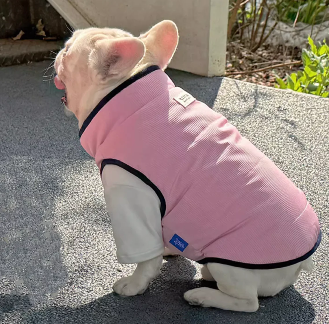 Roupas acolchoadas para cachorros e gatos, jaqueta quente de inverno para cães pequenos, colete chihuahua, buldogue francês, roupas yorkie