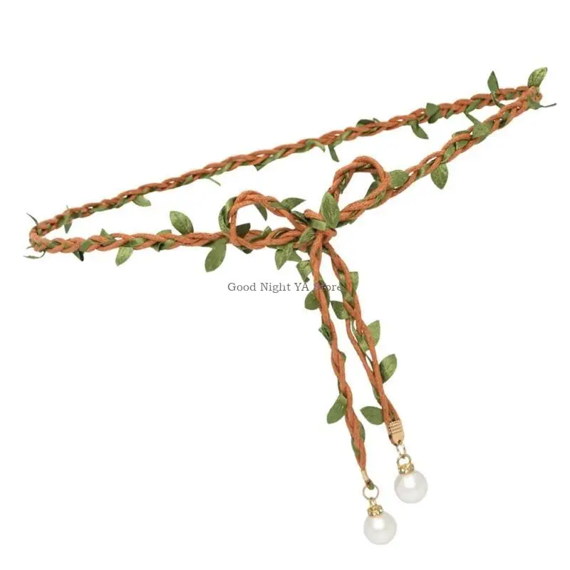 Estilos estilos Cinturón cinturón Versátiles Cinturón lino algodón Cinturón ajustable