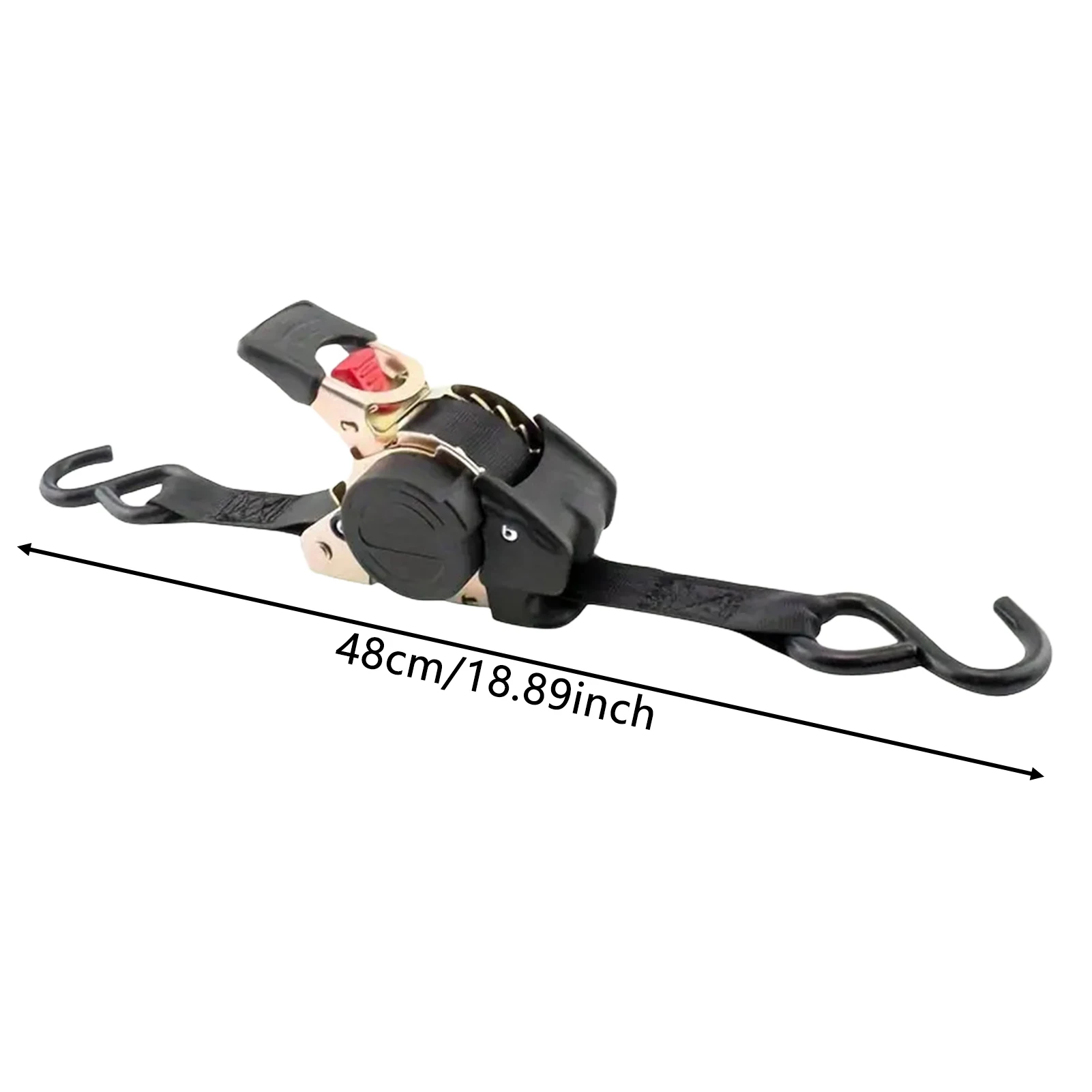 Gepäcksicherung, Spanngurte, Doppelhaken-Design, manueller Seilspanner zur Sicherung von Gepäckzelten, Fahrrädern