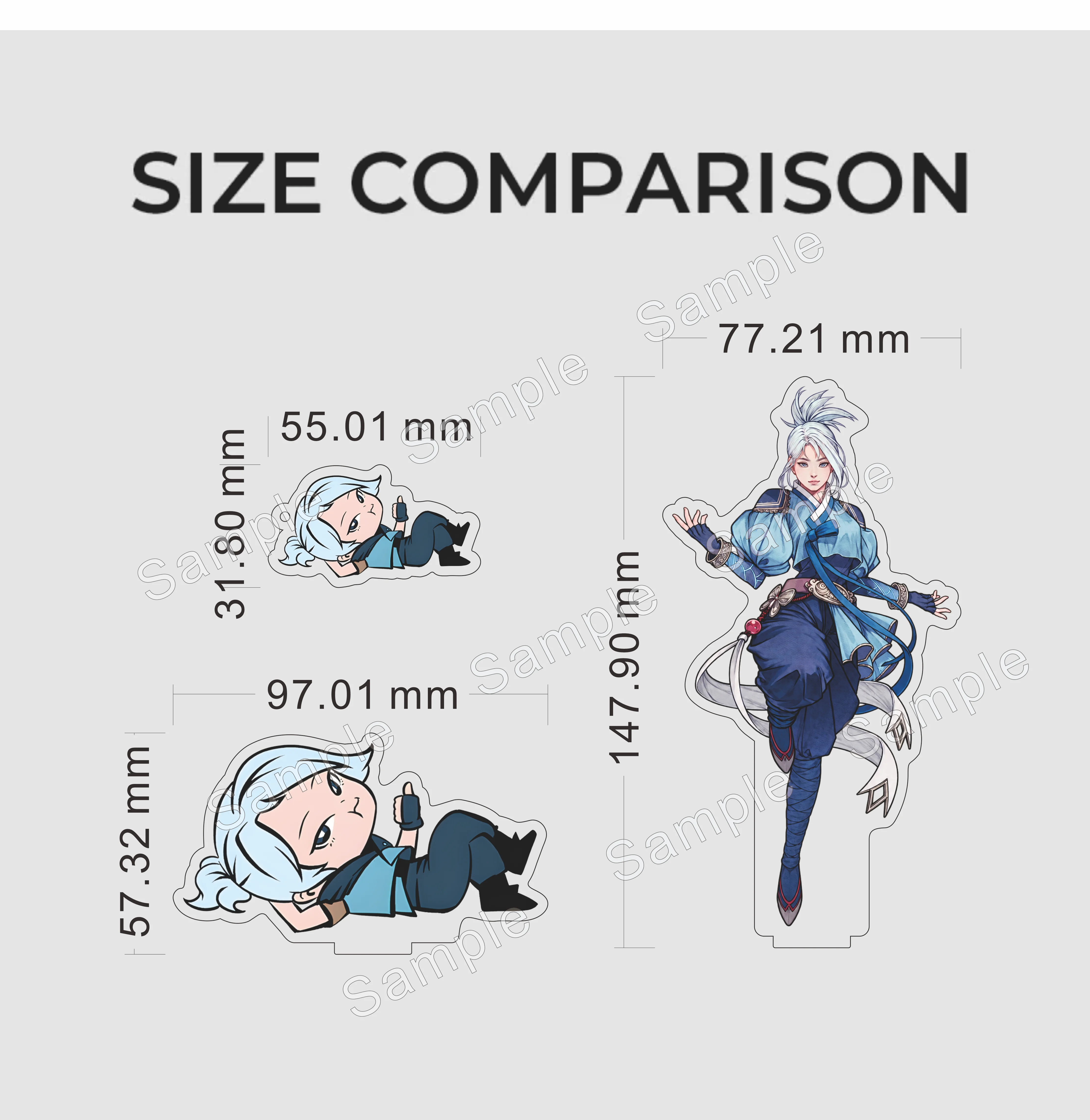 New Anime Game VALORANT Jett Mid-Autumn Festival Limited Collaboration Acrylic Stand Keychain Figure Plate Desk Decoration