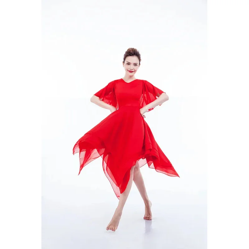 DY20발레 투투 성인 현대 무용 의상 소녀를위한 긴 발레 드레스 성인 여성을위한 클래식 청소년 발레 댄스 드레스