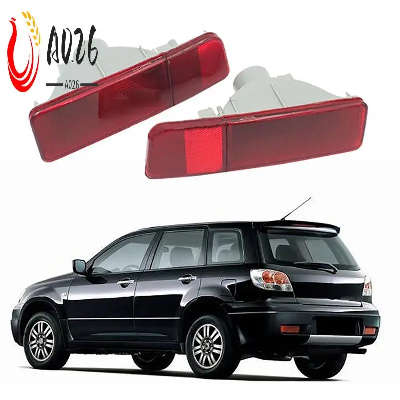 

A026-Rear Bumper Light Housing Rear Reflector Housing Automotive For Mitsubishi Outlander 2004-2006 MN150520 MN150519