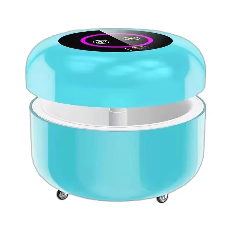 iBoard Small Round Luxury Refrigerator Smart Coffee Tables Bedroom Modern Bed Side Table for Living Room with Whee Storage