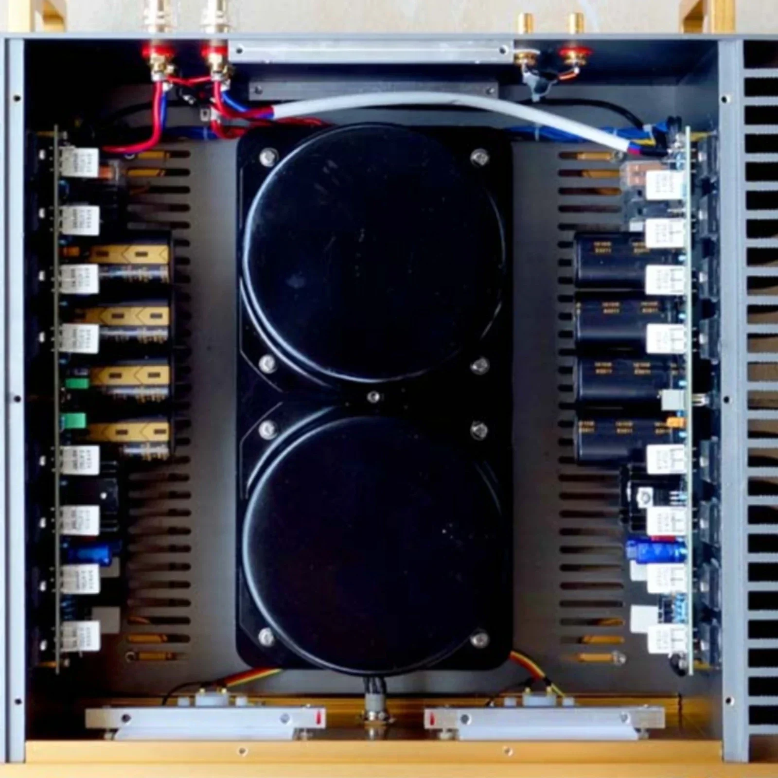 

AMXEKR 1:1 Replica Accuphase A-60 20W Pure Class A Professional Power Amplifier Hifi Fever Audio Pure Rear Level for Home Use