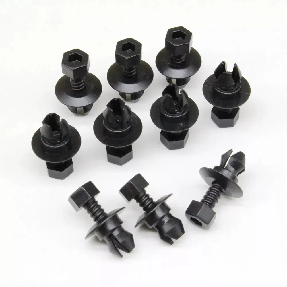 

10x For VW Passat, CC & Audi Q5 Sill Panel Rocker Moulding Trim Rivet & Side Skirt Trim Clips & Fastener Clip 3C0853934
