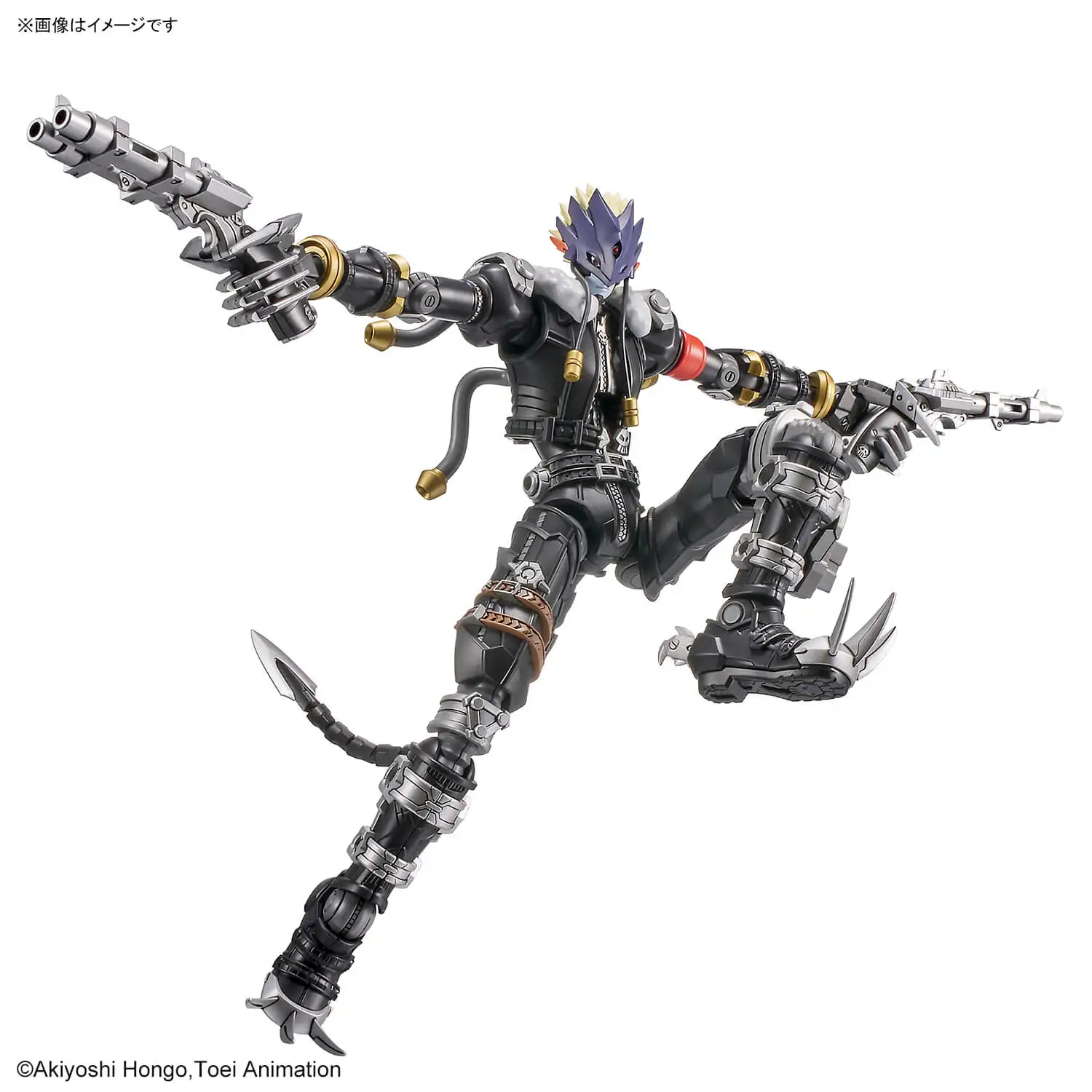 En Stock figura BANDAI estándar Digimon Adventure Digimon Tamers Beelzebumon Anime figuras de acción juguete de modelo de ensamblaje
