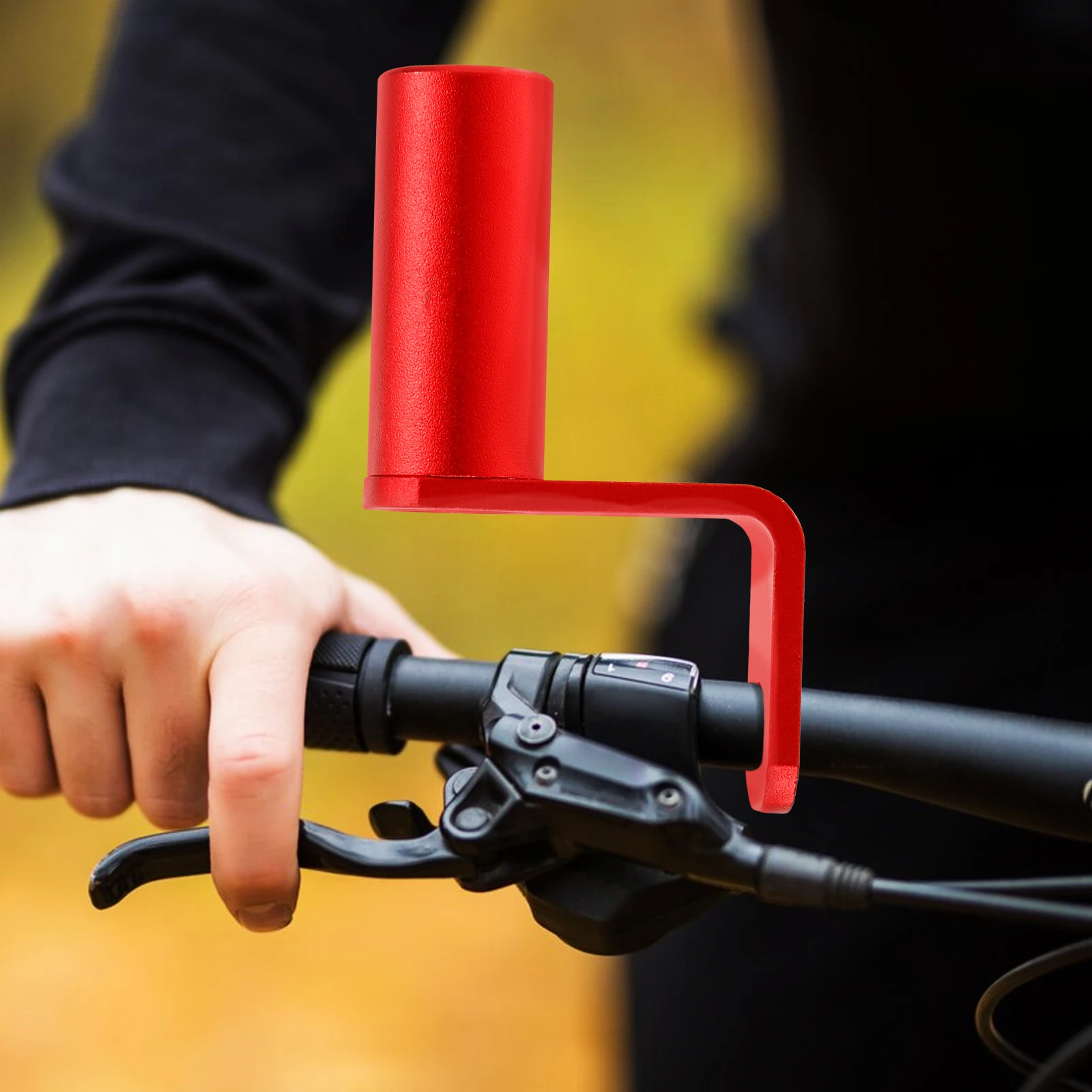 Bike Handlebar Extender Metal Extension Rack Durable Safe Non-Scratch Bicycle Accessory Perfect Gift for Riders and Enthusiasts