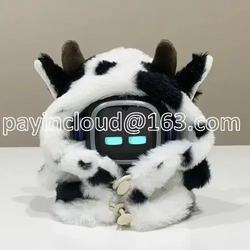 Emo Robot Smart Light Sticker Headset   Fashion Accessories