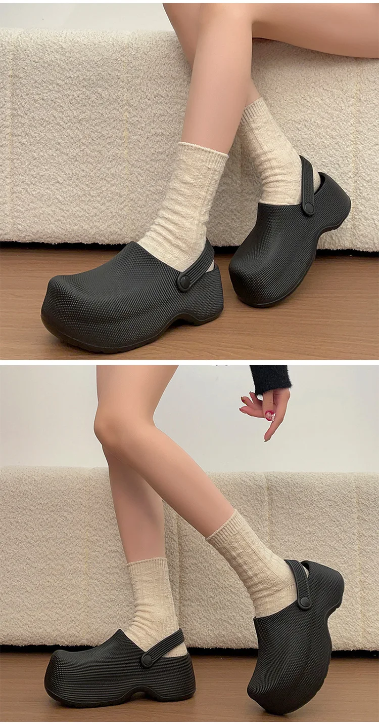 2026 Sommer Damen Clogs – Verstellbare Knöchelriemen-Slipper, wasserfeste Schuhe für Damen, orthopädische Komfort-Gehsandalen – Detail 13