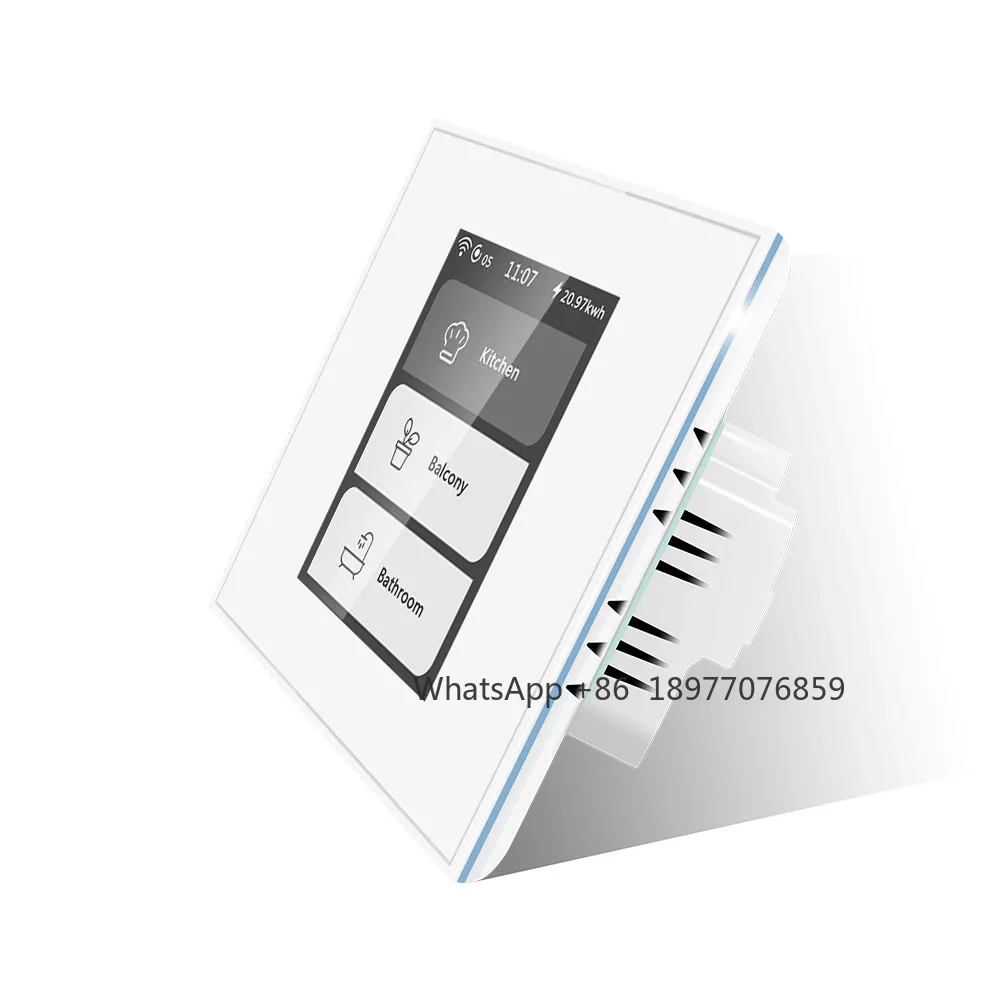 Smart Switch 4 Models in 1 LCD WiFi Zigbee Home Automation Works with Google Alexa Factory Price