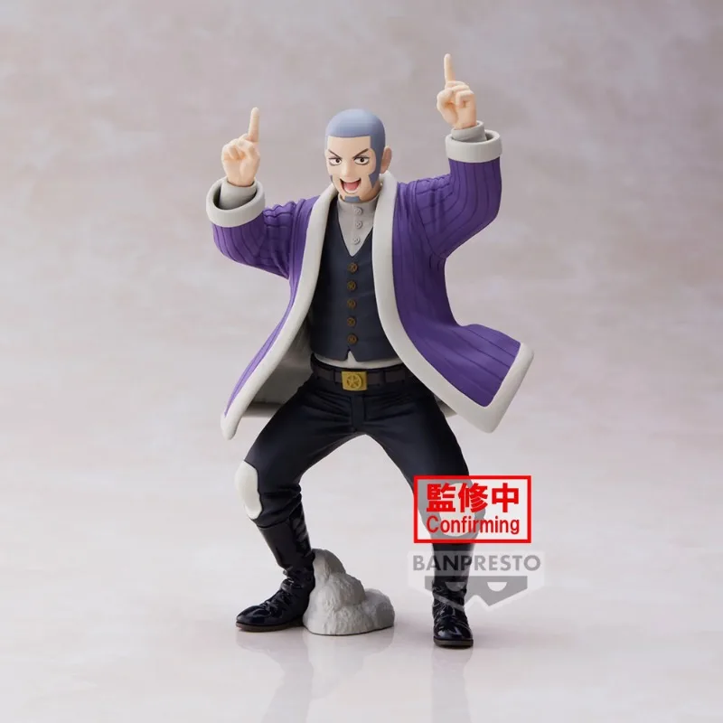 Original Bandai BANPRESTO Golden Kamuy Yoshitake Shiraishi PVC Action Figures 150mm Anime Figurine