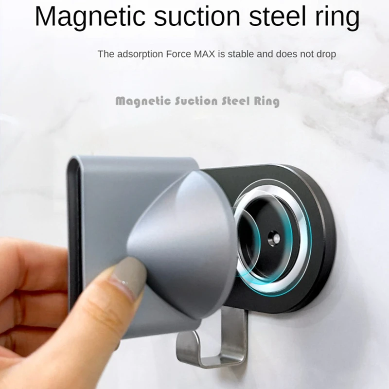 Abu-untuk Dyson HD08 HD15 Laifen LF03 SE rak penyimpanan pengering rambut gratis rak penyimpanan dinding pegangan nozel