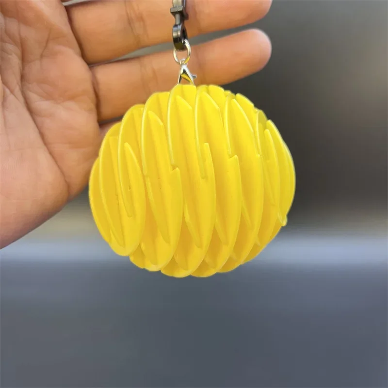 2025 DIY gusano telescópico Fidget juguete malla elástica pelota para aliviar el estrés diversión alivio del estrés para niños y adultos Idea de regalo creativa