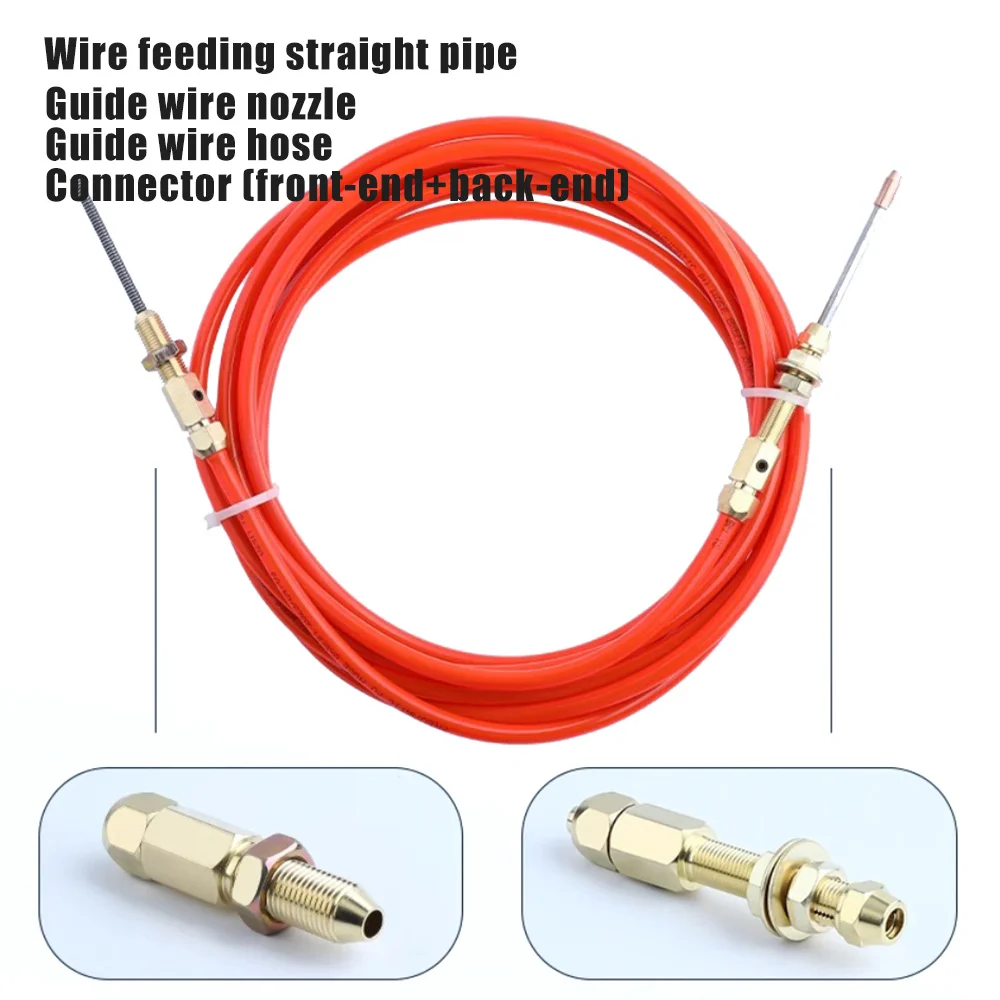 SUP Qilin Laser Welding Wire Feeding Tube 3m 5m UV Wire Feed Rolls Guide Wire Nozzle Wire Feeder Machine Accessories