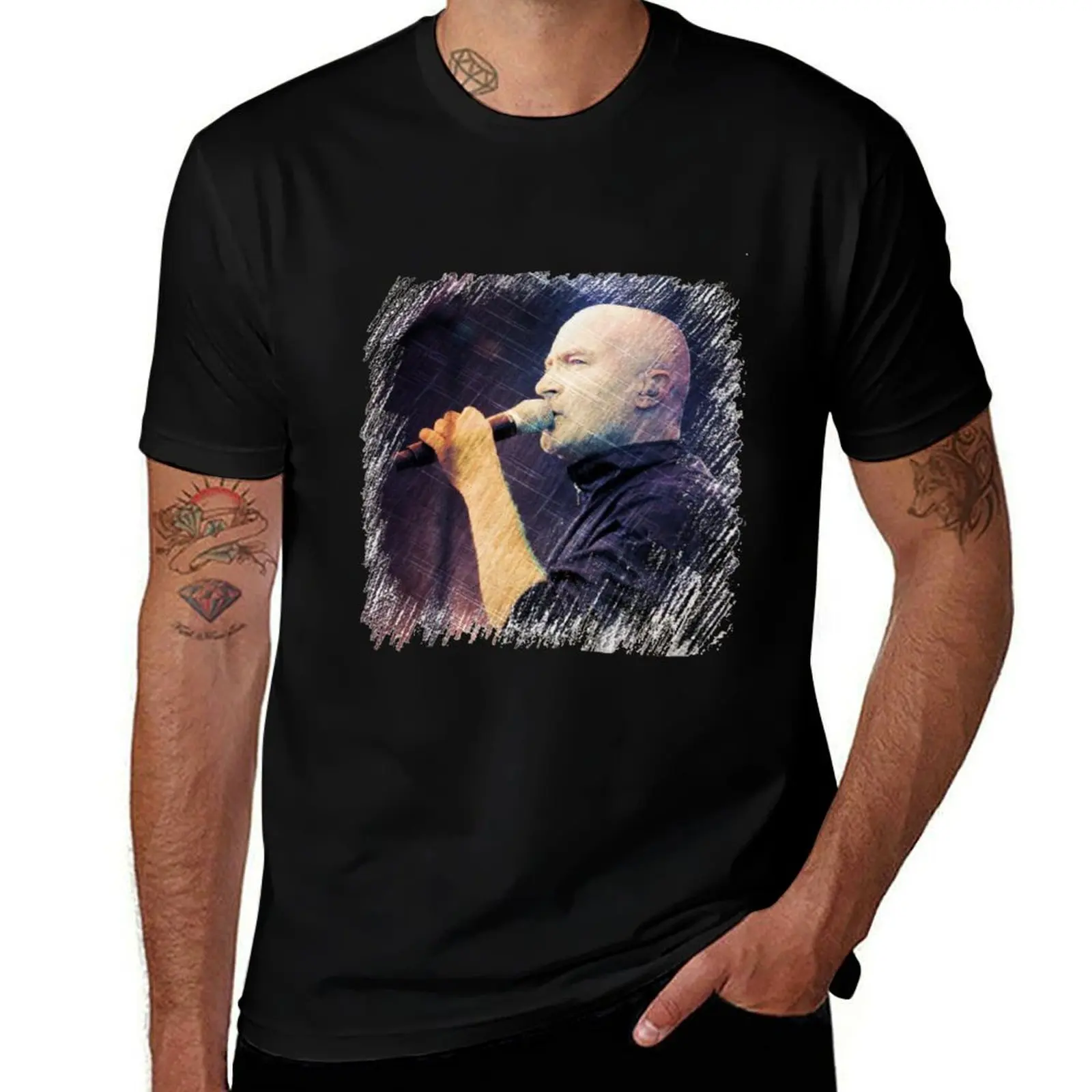 

phil collins T-Shirt man tshirt cotton t shirt man T-Shirt