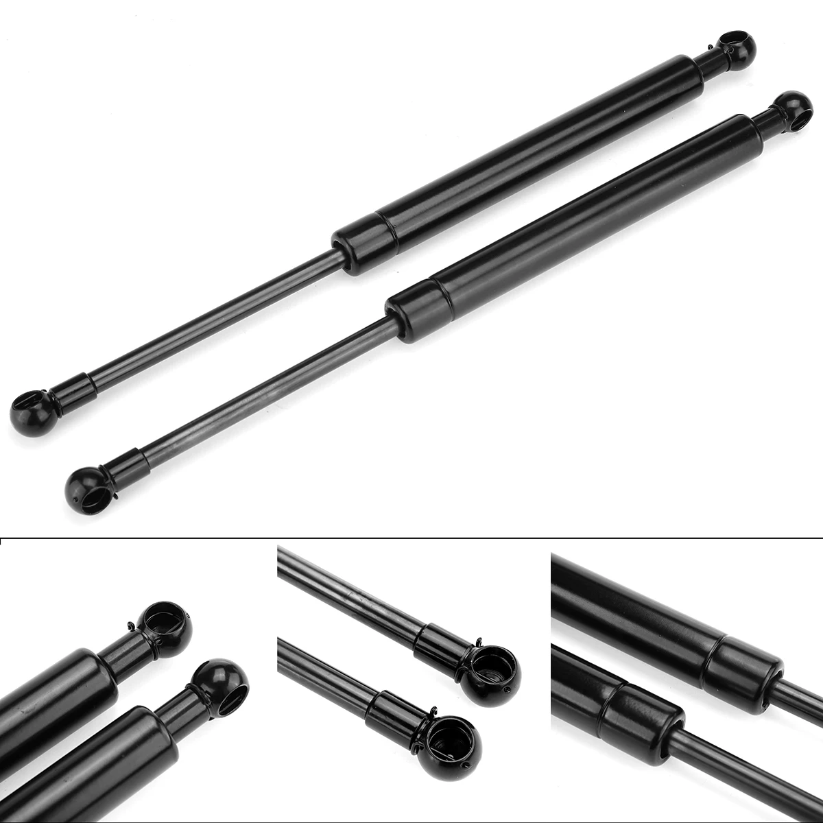 

2pcs 300/350/400/450/500/600mm 400N Gas Strut Bars Gas Spring Support Boot Bonnet Car Caravans Doors Windows Hatches Boat Bus