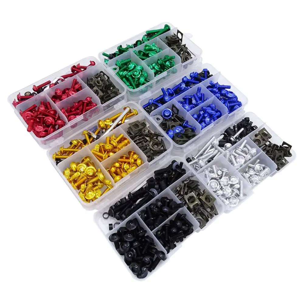 

Набор винтов для мотоцикла, обтекатели, болты, гайки, корпус для Yamaha Yfz 450 Xt 660 Pw 50 R6 2007 Road Star Dragstar 1100 Thundercat Nmax