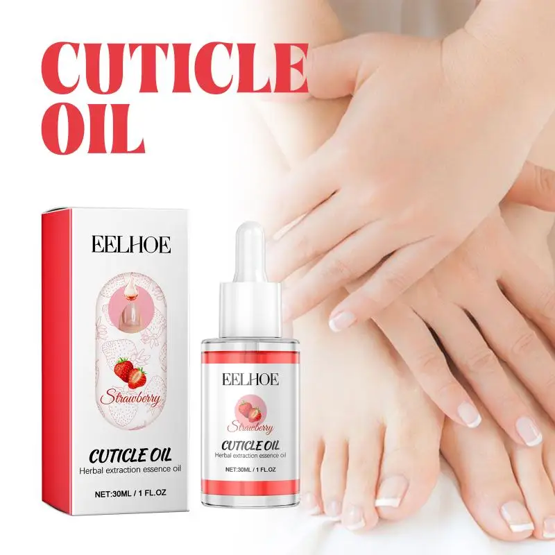 Cuticle Oil , Strawberry Lemon Coconut Lavenderrepair Fragile And Cracking Nails Nail Oi Make Nails Beautiful Shiny