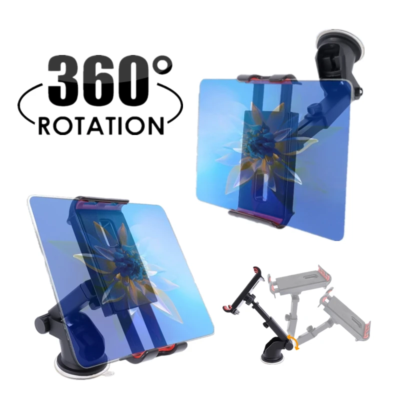 

For Fold Screen Phone Holder For Samsung Galaxy Z Fold 4 3 Huawei Mate X iPhone iPad Mini Strong Sucker Phone Stander Car Mount