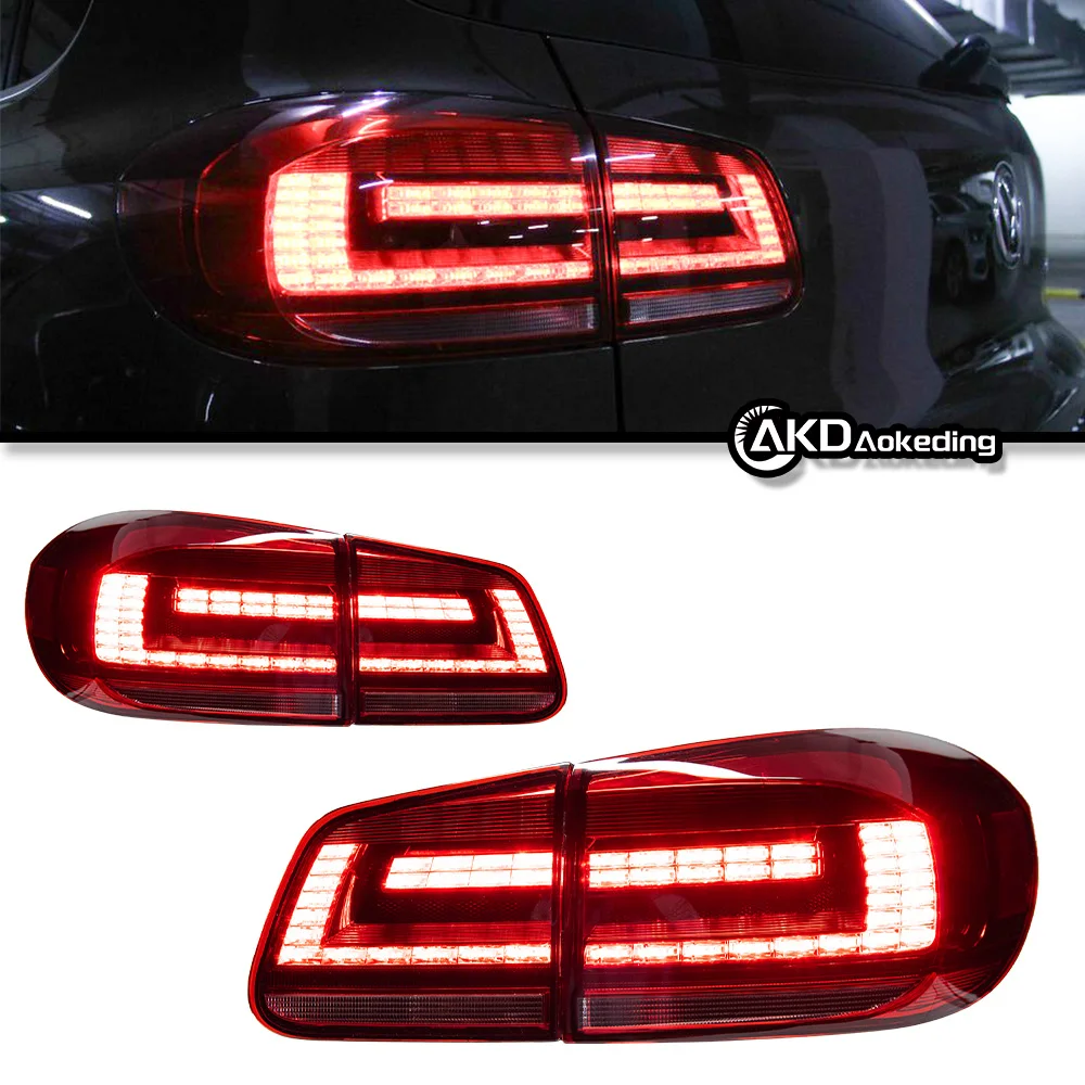 Dedicated to 13-year headlight Tiguan tail light assembly imported Tiguan upgraded LED brake light turn signal running light