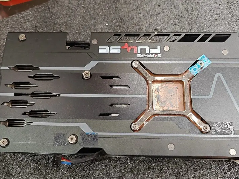 The Cooler Cooler Radiator  for Sapphire RX5700 Video Card with Backplate