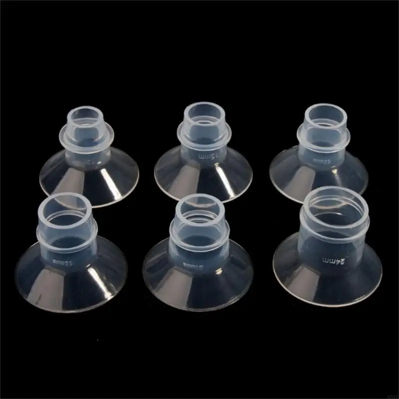 

A5YC Breast Silicone Flange Inserts Feeding Accessories & Part Electric Breastpump Flange Insert Seamless Connector