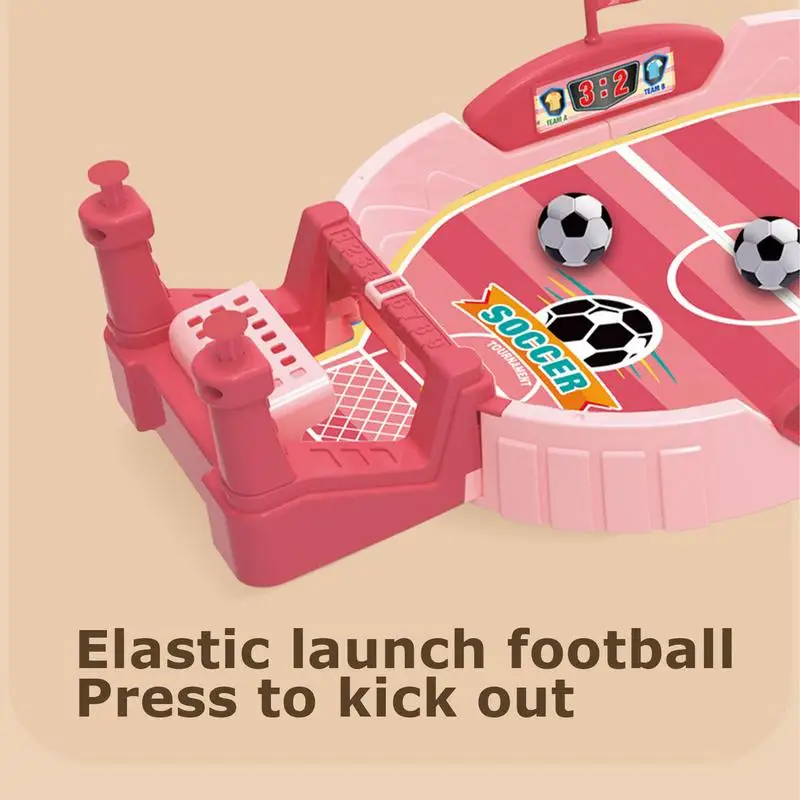 Tabletop Football Game For Kids Tiny Football Games For Kids Indoor Anti-stress Football Game Exciting Two-Player Battle Toys