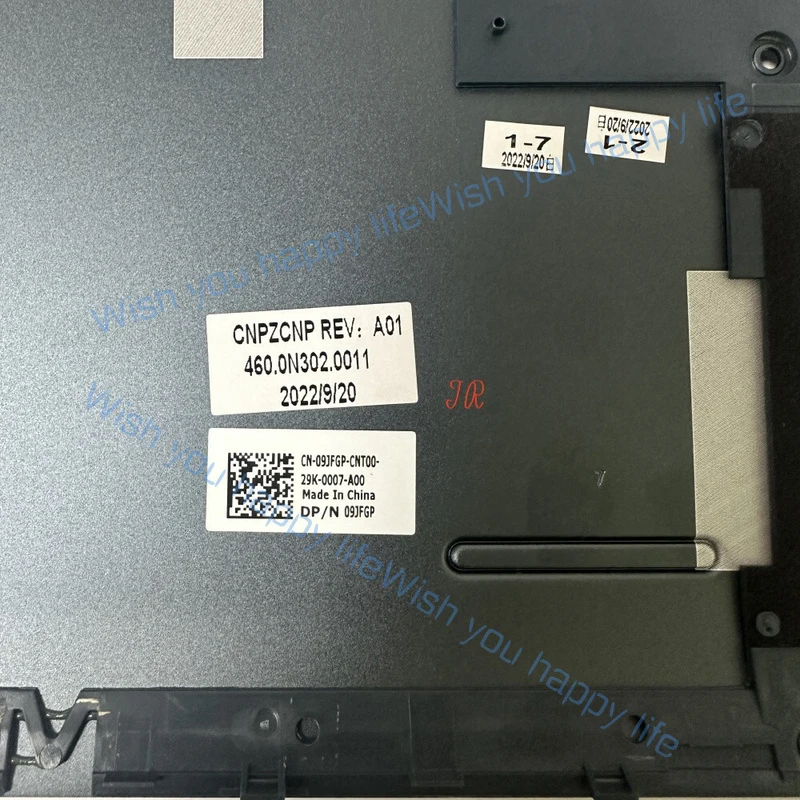 

L... for Dell inspiron 16 plus 7610 Back Shell Base Cover Bottom Case Blue D Cover 09JFGP