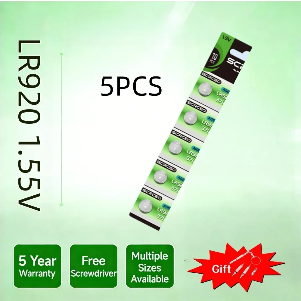 2-30PCS  LR920 AG6 371 370 LR69 LR921 G6A SR920 Button Batteries For Watch Toys Remote SR920SW AG 6 Cell Coin Alkaline Battery